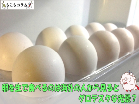 【そこが変だよ日本人】卵を生で食べるのは海外の人から見るとグロテスクな光景